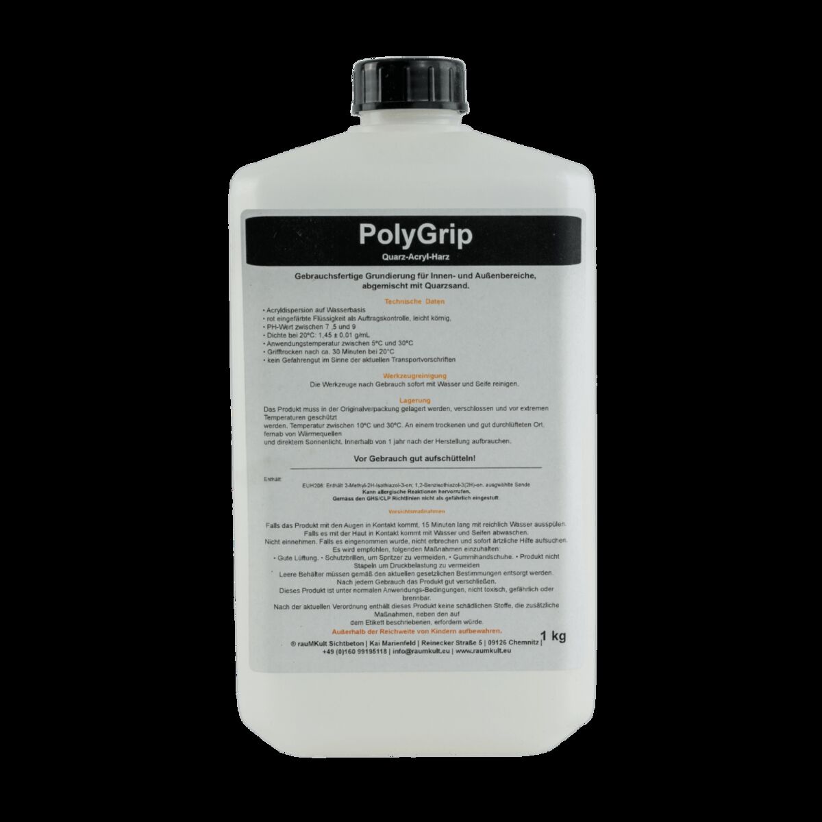 Produktfoto: PolyGrip+ Exterior - Quarzhaltige Spezial Haftgrundierung
