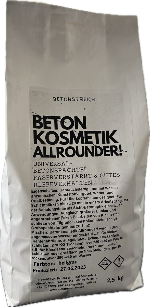 Produktfoto: Betonosmetik AllROUNDER UNI - Pro AXI - orig - Spezial Betonspachtel