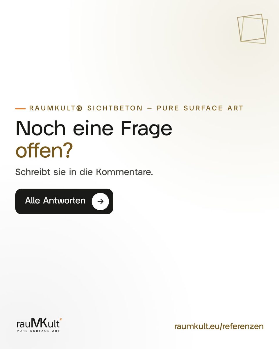 Schlusskarte „Noch eine Frage offen?“