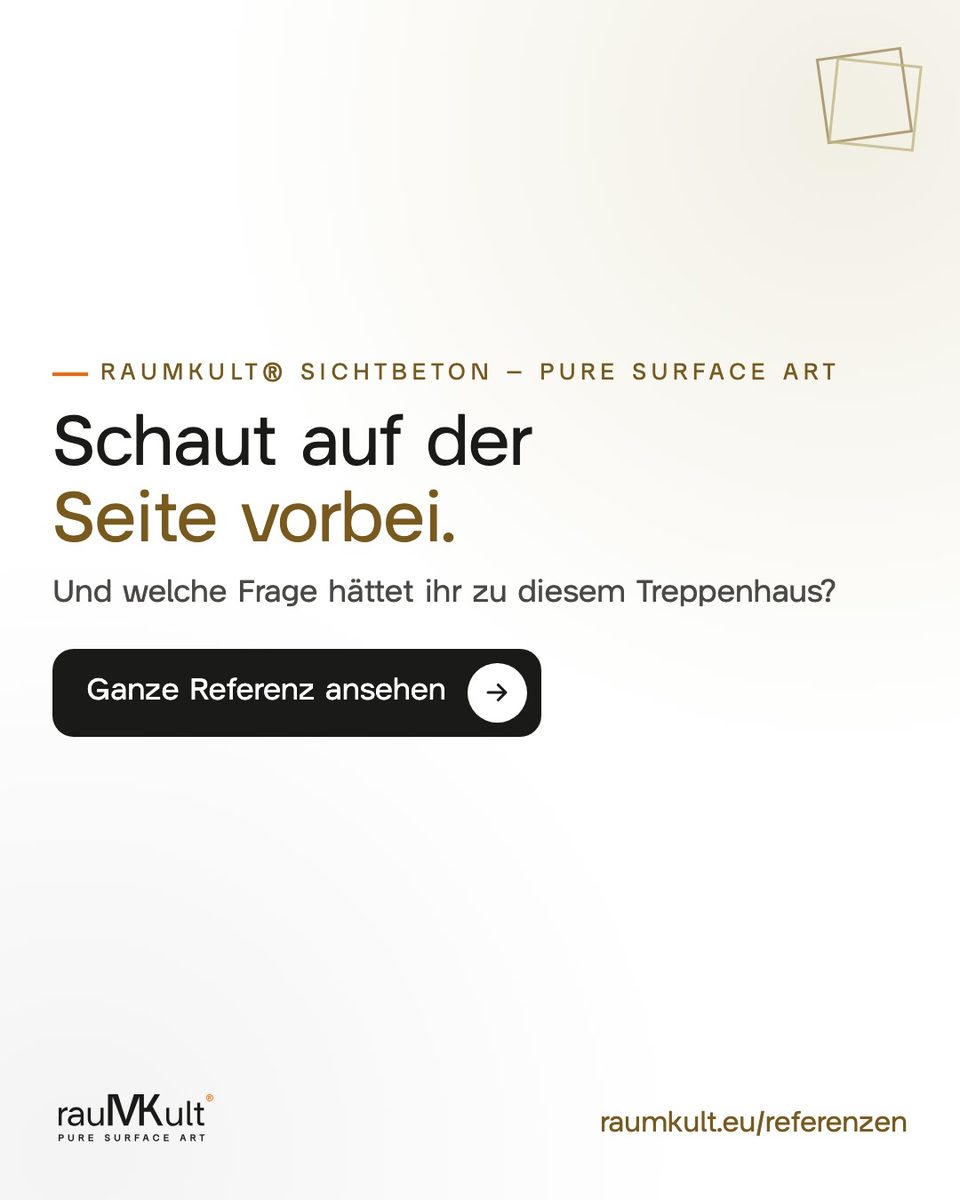 Textkarte „Schaut auf der Seite vorbei.“ mit Knopf zur ganzen Referenz
