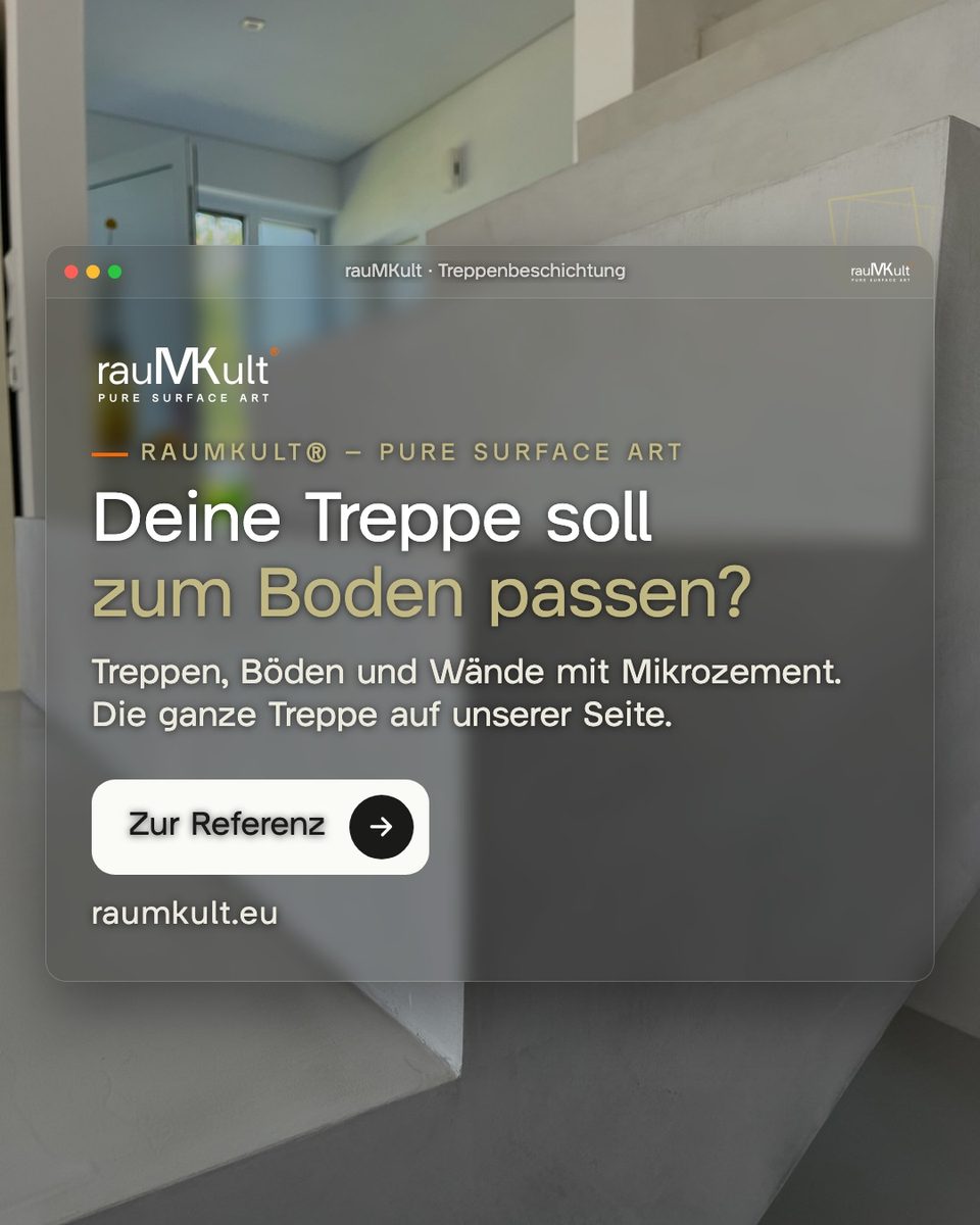 Schlussfolie mit der Frage, ob deine Treppe zum Boden passen soll